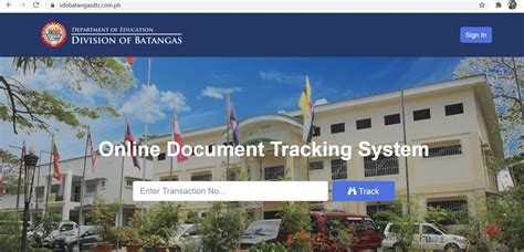 dts batangas|Online Document Tracking System.